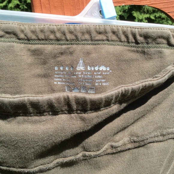 Neon Buddha skirt pencil style elastic waistband - Picture 4 of 4